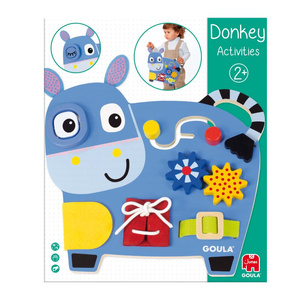 Sensoryczna tablica manipulacyjna Osiołek Goula