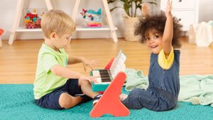Pianino dla dzieci drewniane Mini Maestro B.Toys