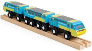 Drewniany pociąg Intercity Bigjigs Rail