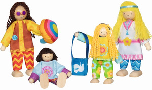 Lalki drewniane Rodzinka Love and Harmony Goki