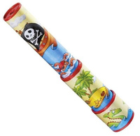 Kalejdoskop dla dzieci, metalowa luneta. Pirat, Goki