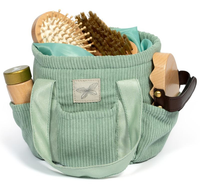 Torba na akcesoria do Hobby Horse by Astrup sztruksowa zielona