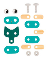 Drewniane zwierzątka do składania Brico'Kids Janod 