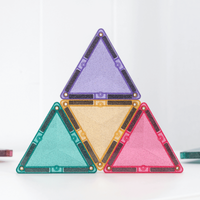 Klocki magnetyczne Glitter Castle Pack 48 el Connetix