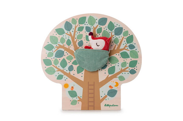 Drewniana tablica magnetyczna Mój dzień Lisiczka Alice Lilliputiens