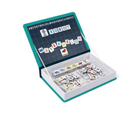 Magnetyczna układanka Alfabet Magnetibook kolekcja 2018, Janod