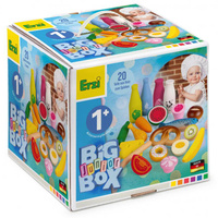 Drewniane produkty spożywcze do zabawy Big Box Junior Erzi