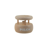 Drewniana Dmuchajka do ćwiczeń logopedycznych Pilch