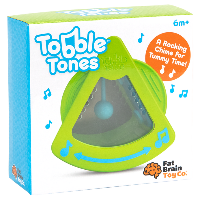 Wańka wstańka z dzwoneczkiem wahadełkiem Tobble Tones Fat Brain Toys