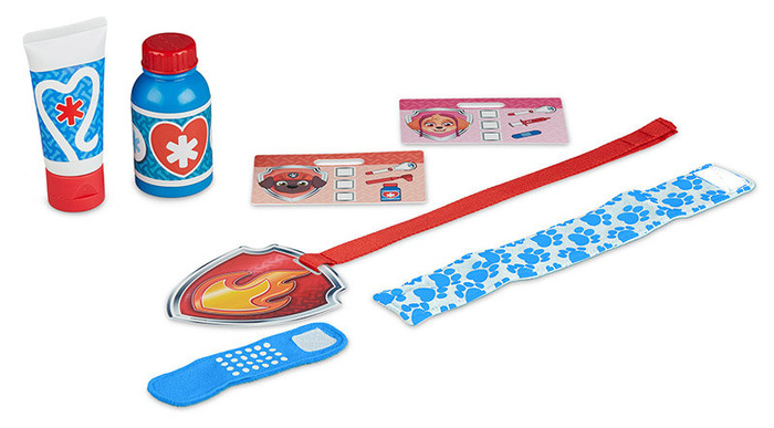 Ambulans Psi Patrol Marshall's pojazd drewniany z akcesoriami Melissa and Doug