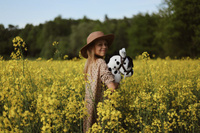 Hobby Horse Koń na kiju Astrup łaciaty