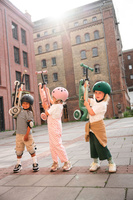 SCOOTANDRIDE Highwaykick 3S Hulajnoga z systemem sterowania 2w1 i kółkami LED składana 3+ Ash