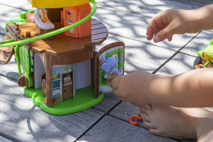 Przenośny tropikalny domek Klorofil