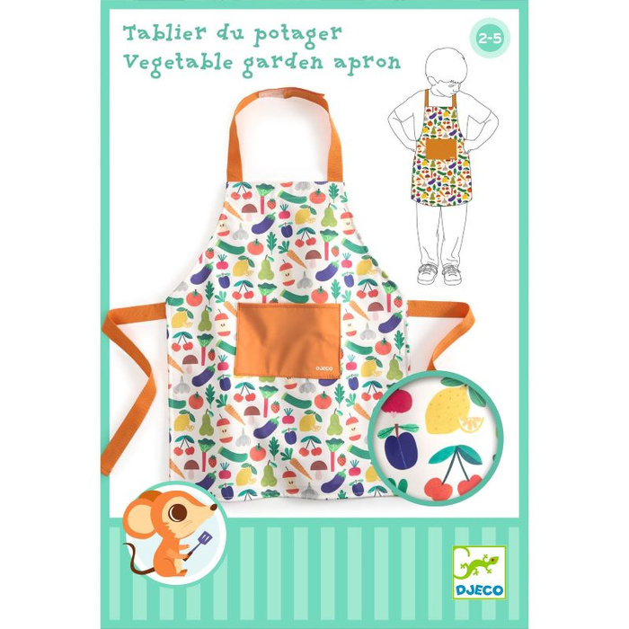 Fartuszek kuchenny pomarańczowy Djeco