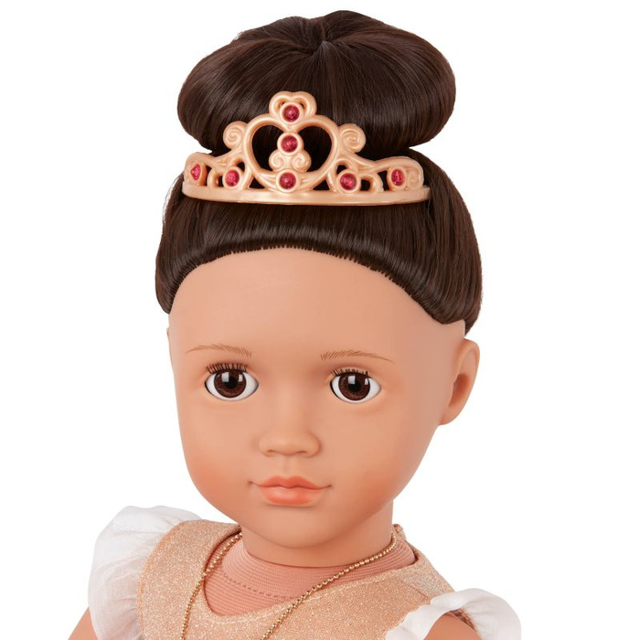 Lalka Amora 46cm z dodatkowymi ubrankami i akcesoriami Elegancki zestaw prezentowy Our Generation