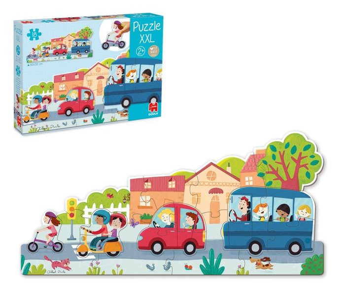 Puzzle XXL Pojazdy Goula