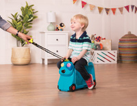 Interaktywna walizka jeździk dla dziecka On the Gogo Woofer Pies B.Toys