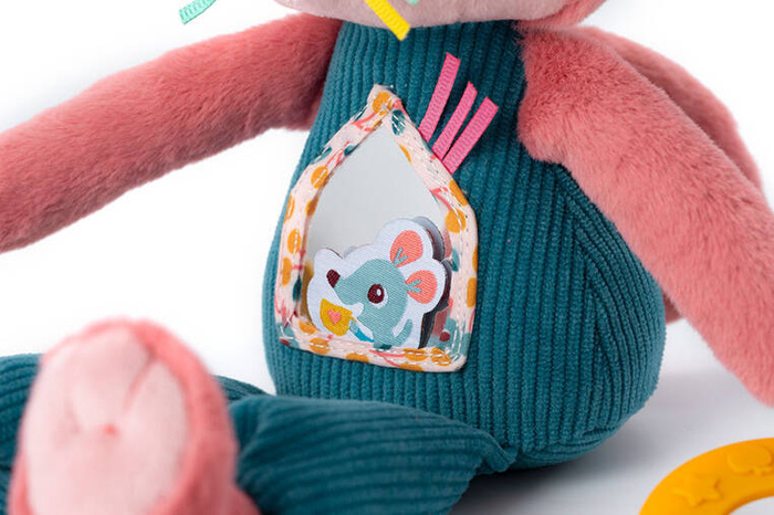 Przytulanka aktywizująca wielofunkcyjna Kotka Jeanne Lilliputiens