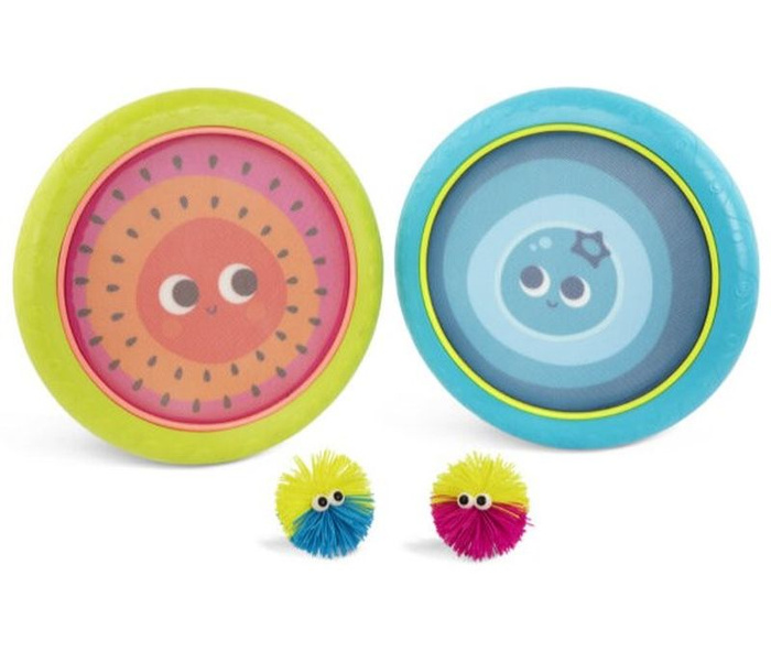 Łapki na rzep z piłeczkami Poppin’ Paddles B.Toys