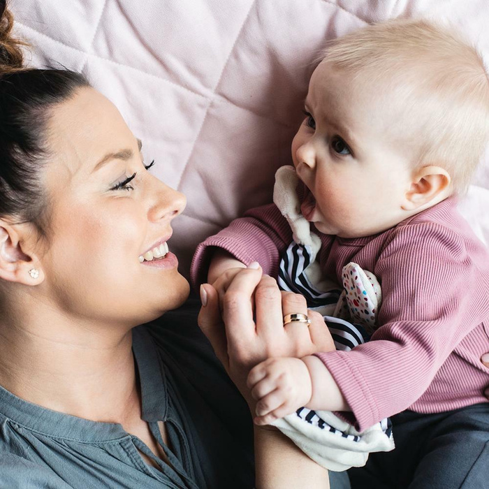 DouDou Kocyk Przytulanka Króliczek - biały Friends of Whisbear®