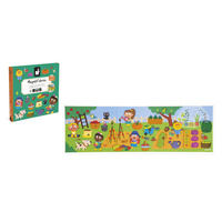 Magnetyczna układanka W ogródku Magneti'stories Janod