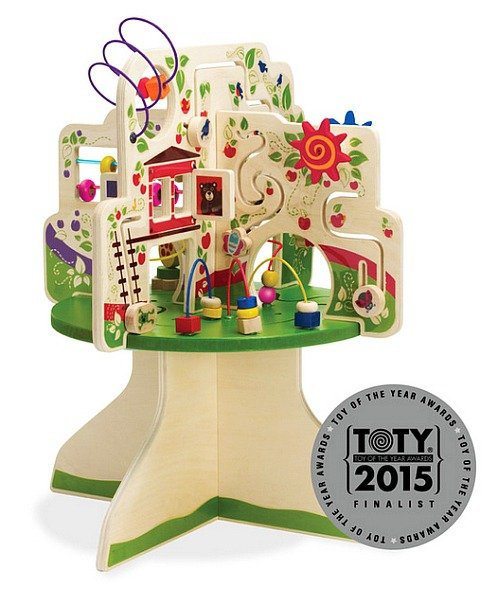 Kostka edukacyjna w kształcie drzewa. Drzewo przygód, Manhattan Toy