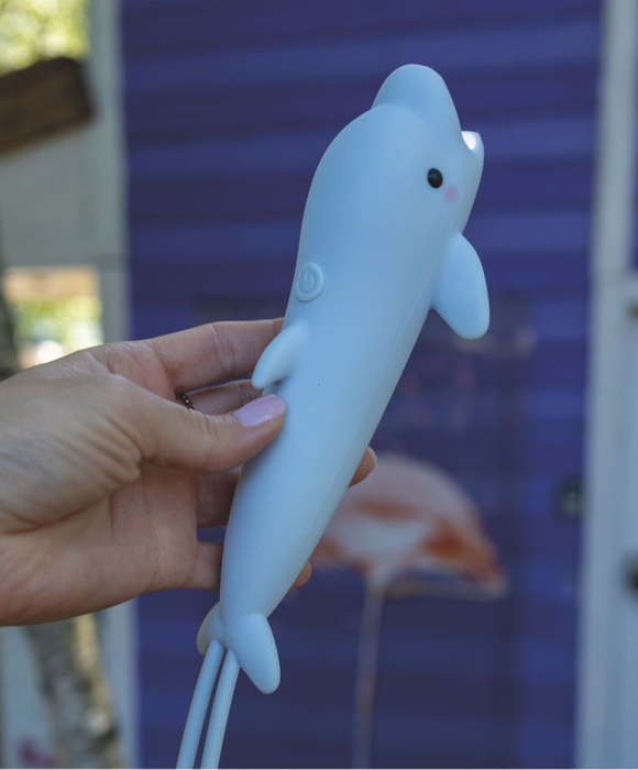 Latarka Delfin Bubbly Rabbit & Friends