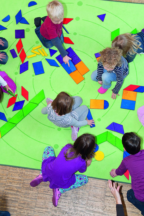 Układanka geometryczna MAXI Pilch