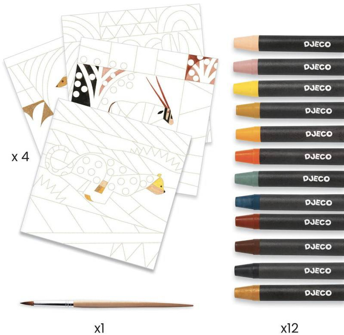 Zestaw art. INSPIRACJE - PUSTYNIA DJ09373 Djeco