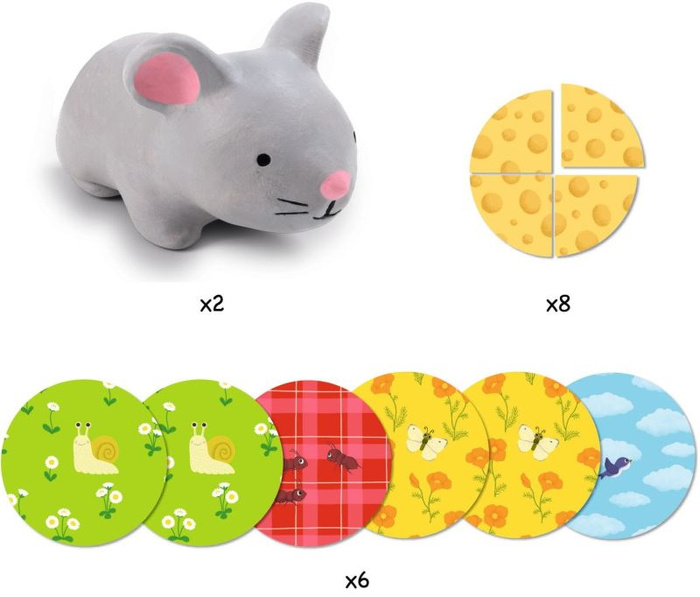 Gra planszowa dla najmłodszych Little Lucky Djeco