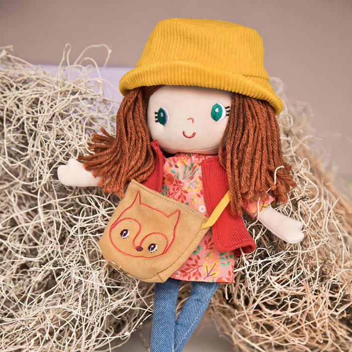 Lalka przytulanka eksplorerka przyrody Lea LILLIPUTIENS