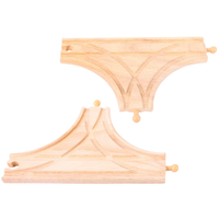 Zestaw torów, 2 elementy, duże rozjazdy, Bigjigs Rail