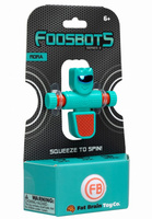 Niebieski Piłkarzyki Foosbots Zestaw dla jednego gracza Fat Brain Toys 