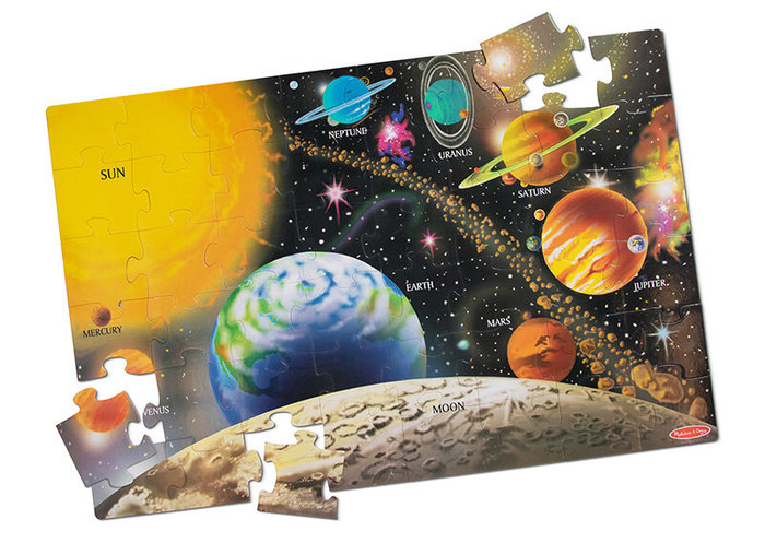 Puzzle podłogowe kosmos Układ Słoneczny 48 el. Melissa and Doug