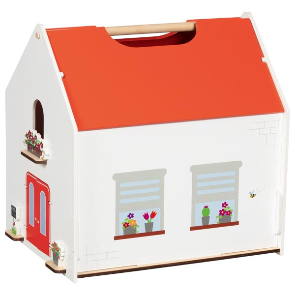 Dwupoziomowy domek dla lalek Eco House 54 el Goki