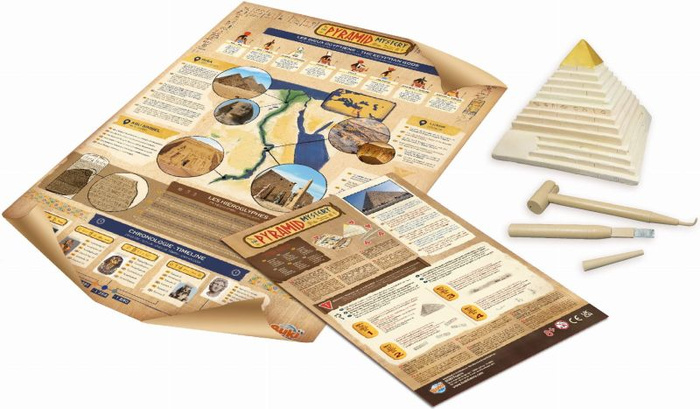 Zabawa edukacyjna dla dzieci Tajemnica piramidy Buki