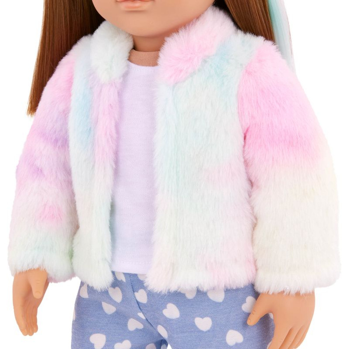 Lalka Skylar 46cm ze szczeniakiem na smyczy i akcesoriami Our Generation