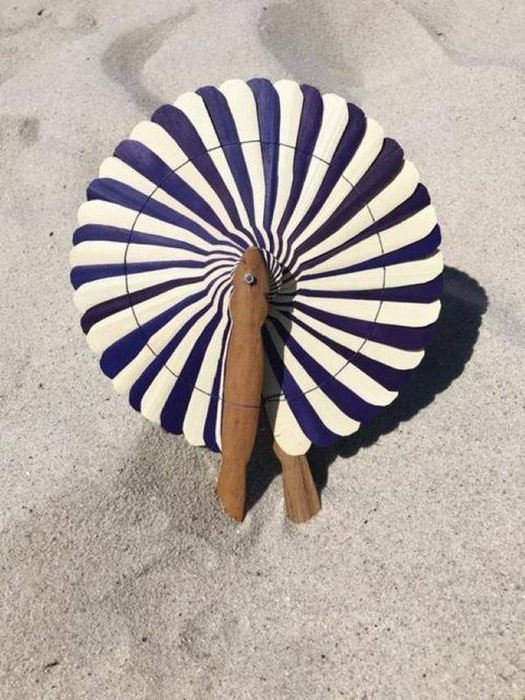 Wachlarz Kep - Purple The Nice Fleet