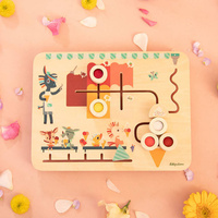 Tablica manipulacyjna dla najmłodszych Lodziarnia Lilliputiens