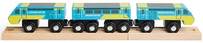 Drewniany pociąg Intercity Bigjigs Rail