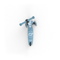 SCOOTANDRIDE Highwaykick 3S Hulajnoga z systemem sterowania 2w1 i kółkami LED składana 3+ Steel