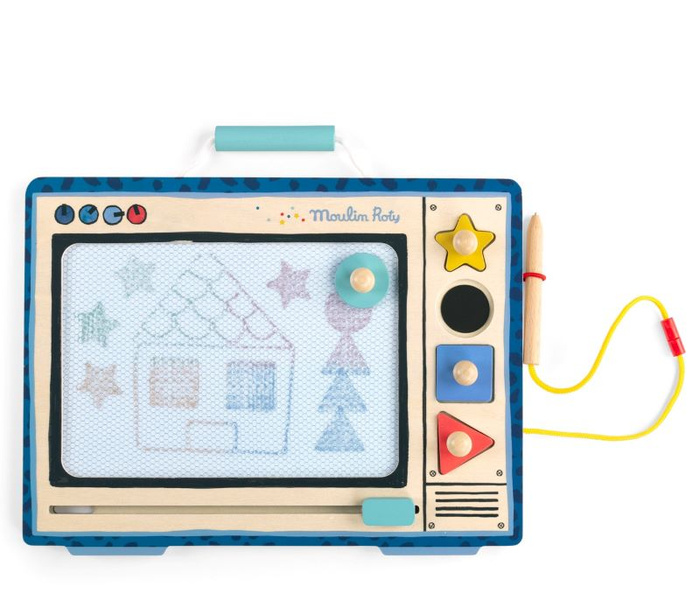 Magnetyczny ekran znikopis Puce & Pilou Moulin Roty