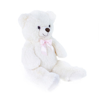 Maskotka dla dzieci duży biały miś Lily 78 cm Rappa