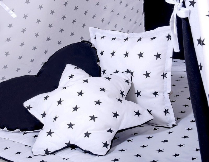 Namiot dla dzieci Tipi biało-czarna kryjówka Zestaw Bobono