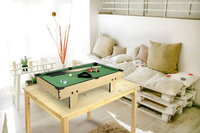 Gry zręcznościowe dla dzieci komplet Fabio drewniane piłkarzyki 4w1