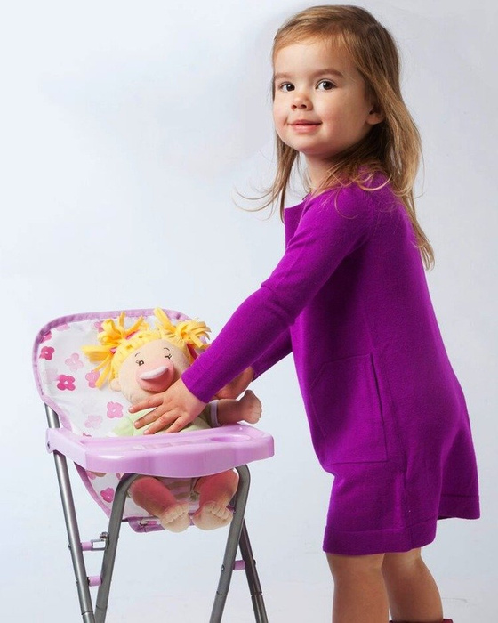 Krzesełko do karmienia lalki Manhattan Toy