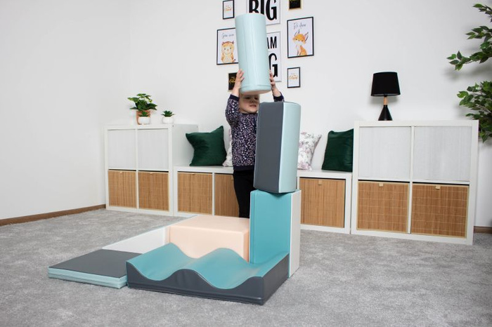 Zestaw do zabawy pastelowy Soft Play Discoverer IGLU