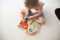 Drewniana tablica manipulacyjna Farma Lilliputiens