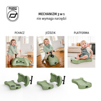 SCOOTANDRIDE My First Ewolucyjny jeździk pchacz 3w1 6 m+ Olive