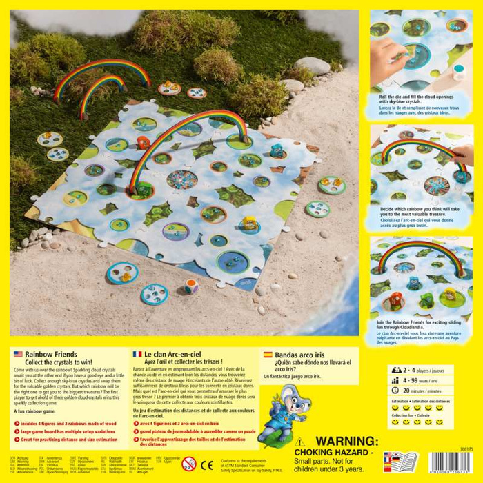 Gra dla dzieci Tęczowi Przyjaciele 4+ Haba